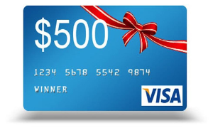 $500 VISA gift card